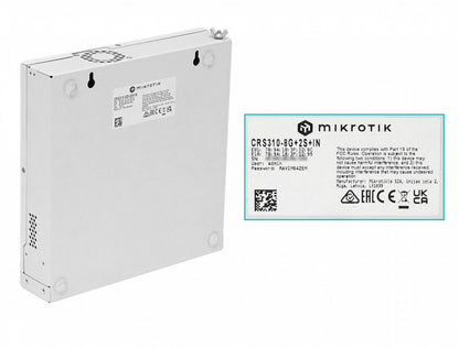 Switch Administrable Rack MikroTik L5 8-2500 Clickbox