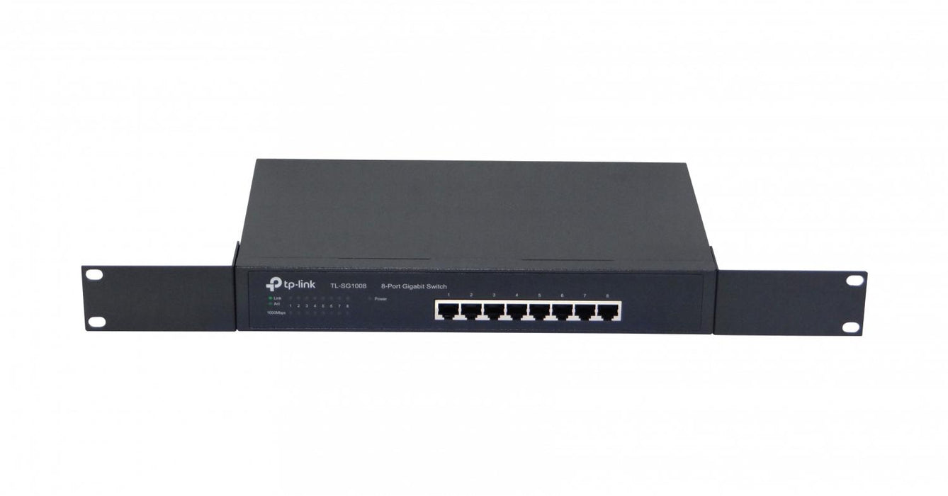 Switch Gigabit de 8 Puertos para Rack y Clickbox