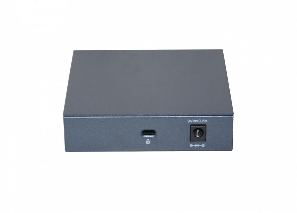 Switch Gigabit Ethernet Metálico de 5 Puertos Clickbox