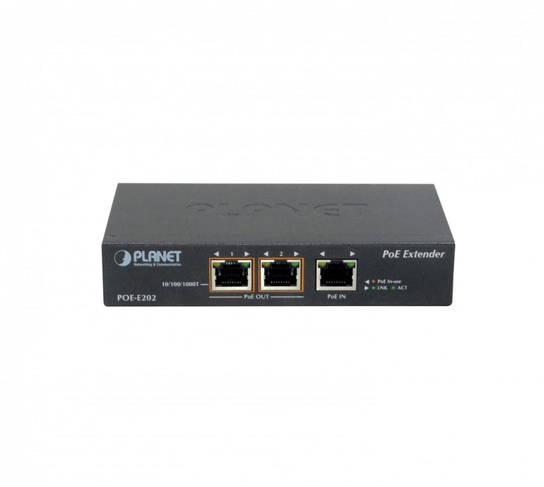Switch POE+ de 1 entrada y 2 salidas Clickbox