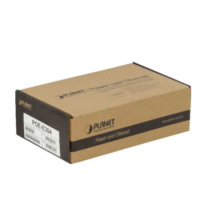 Switch POE+ de 1 entrada y 4 salidas PLANET Clickbox
