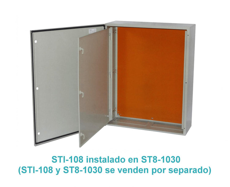 Contratapa para Tablero Eléctrico STI-108 TIBOX Clickbox