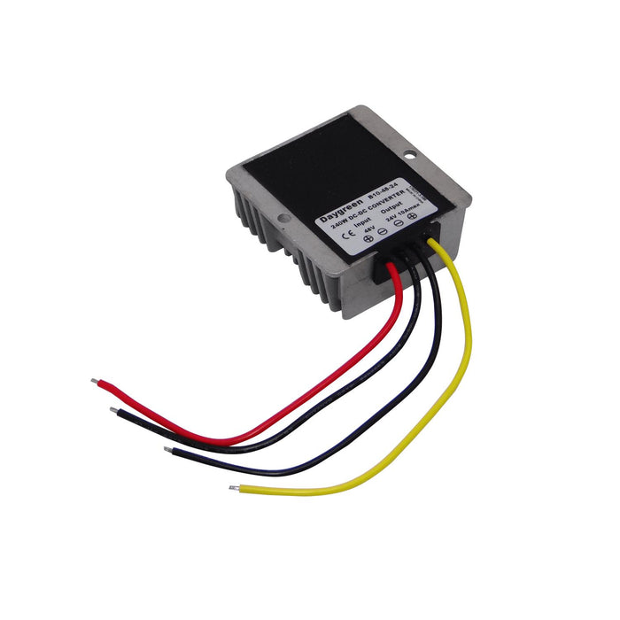 Convertidor DC-DC 38-56V a 48V a 24V 10A Clickbox