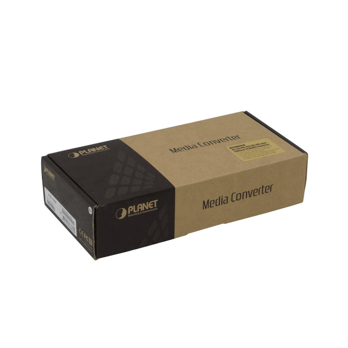 Convertidor Ethernet PLANET 1-SFP-100 1-DB9-M Clickbox