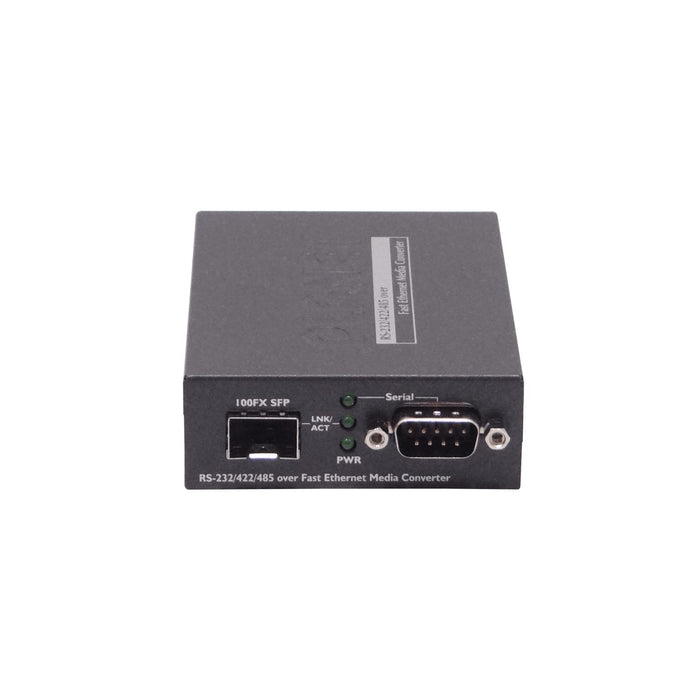 Convertidor Ethernet PLANET 1-SFP-100 1-DB9-M Clickbox