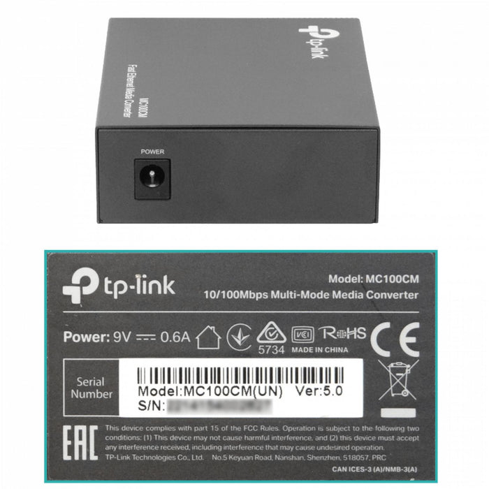Convertidor de Medio Transceptor Multimodo 2-SC Clickbox