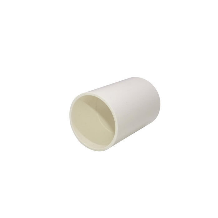 Copla PVC 40mm para Conduit Blanco Clickbox
