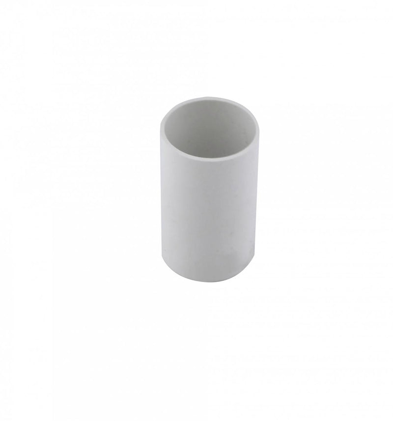 Copla PVC para Tubo Conduit 20mm Blanco Clickbox