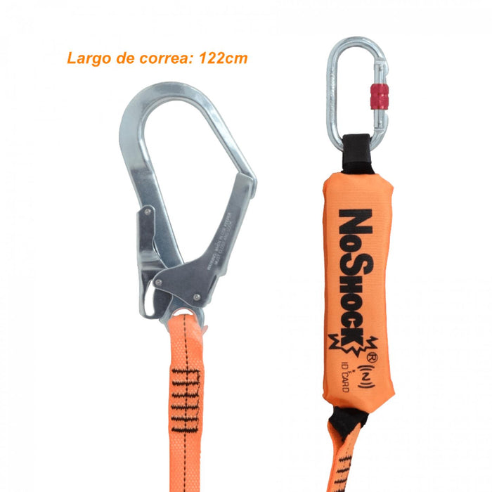 Cuerda de seguridad extensible 90kg Clickbox