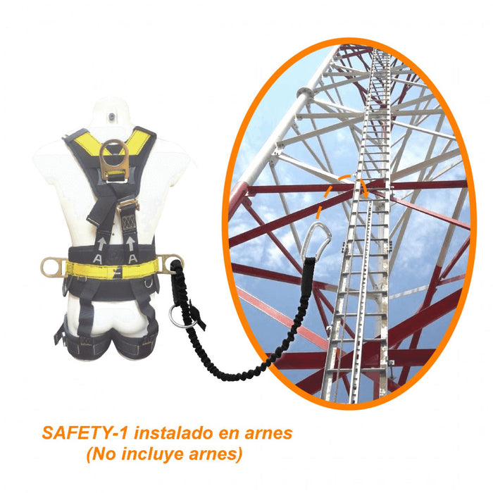 Cuerda de seguridad resistente de nylon de 40 kg Clickbox