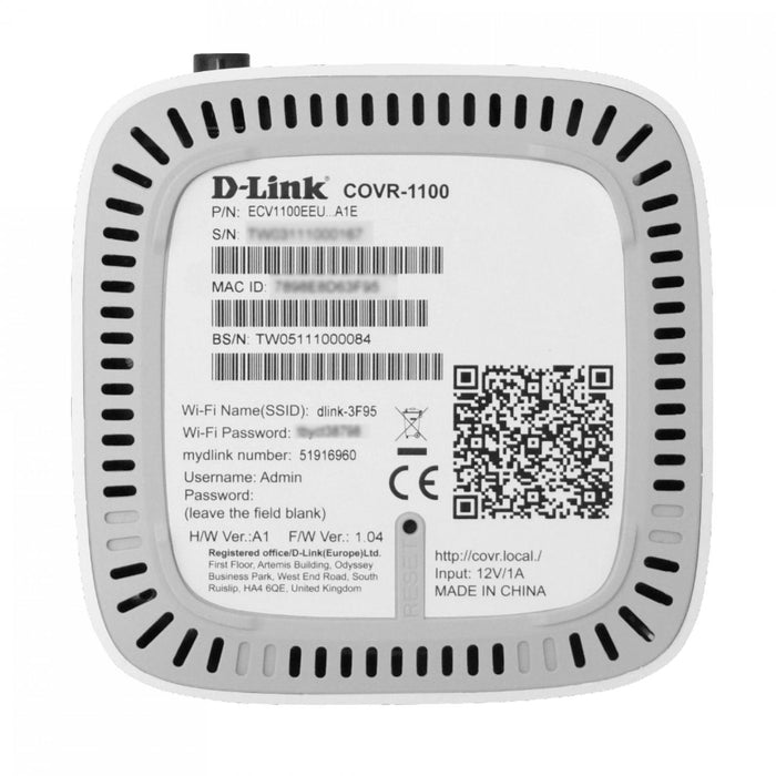 D-LINK COVR-1102 Sistema Mesh Wi-Fi AC1200 Dual Clickbox
