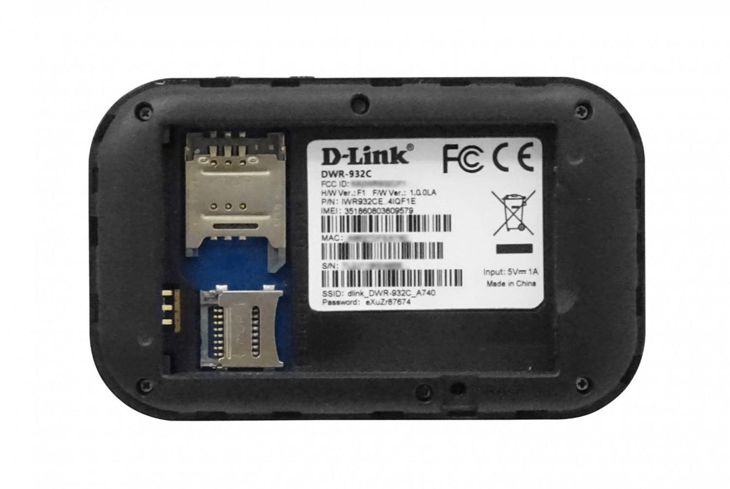 D-LINK Router 4G/LTE-Cat4 N300-2,4GHz 3 antenas Clickbox