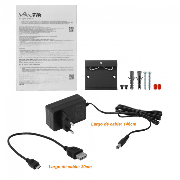 Dispositivo MikroTik BT WiFi RS485/Modbus CAT-M Clickbox