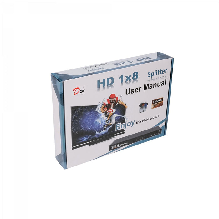 Divisor HDMI 1x8 v1.3 1080p 1 entrada 8 salidas Clickbox