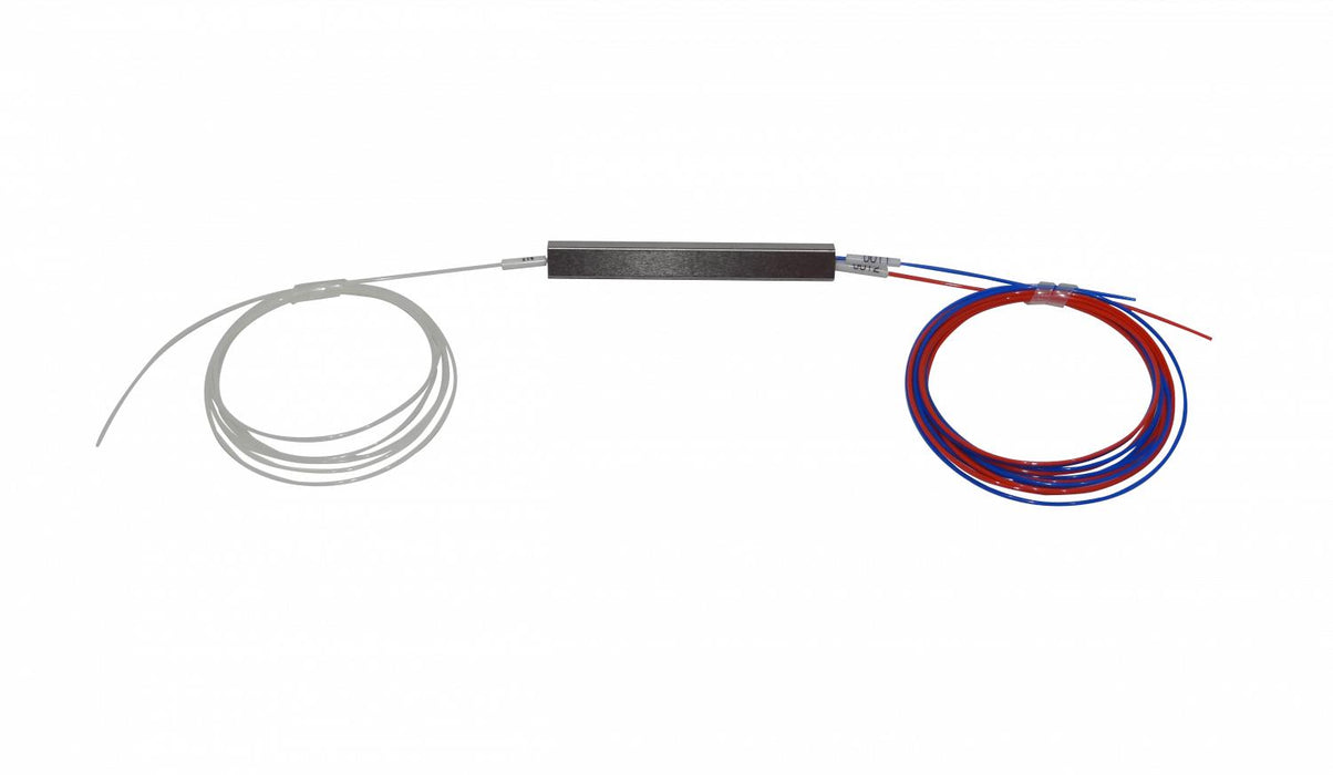 Divisor óptico 1x2 sin conectores G657A1 EPON Clickbox