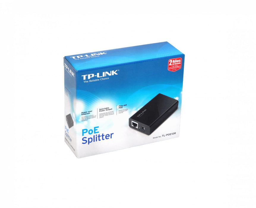 Divisor PoE TP-LINK 48V a 12-9-5V Clickbox