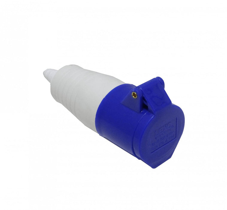 Enchufe industrial hembra 16A IP44 250V. Clickbox