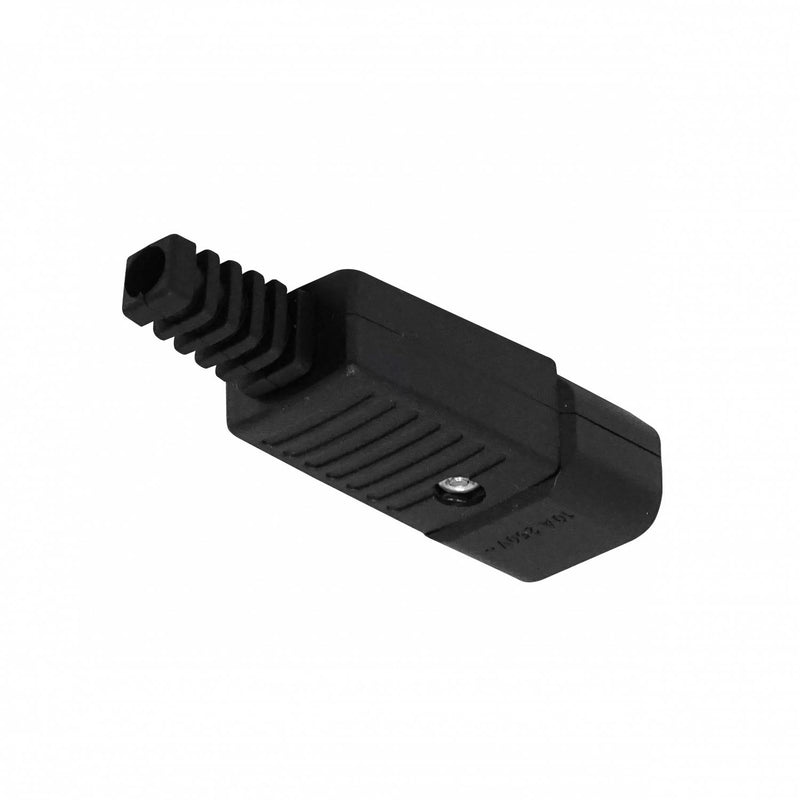 Enchufe Macho C14 10A Negro Computación Clickbox