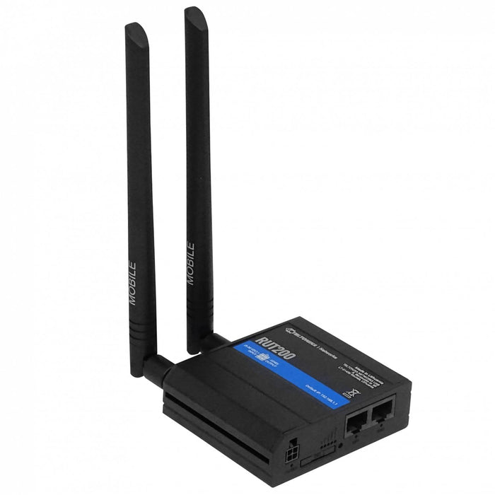 Router 4GLTE 3G 1-SIM con Conectores SMA y Clickbox