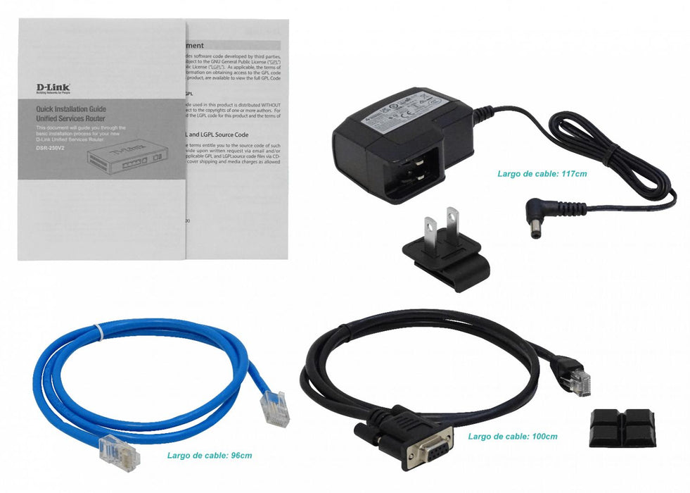 Router IPS D-LINK 3-1000 1-WAN 1-Configu Clickbox