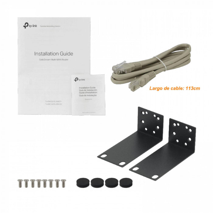 Router TP-LINK 3-WAN/LAN 1-WAN 1-100 Rack Clickbox