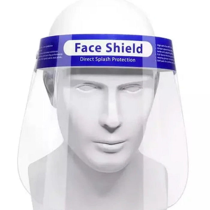 Escudo Facial Fibra de Vidrio Resistente a Altas Clickbox