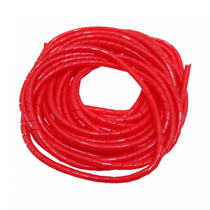 Espiral Ordena Cable Rojo 12m Clickbox