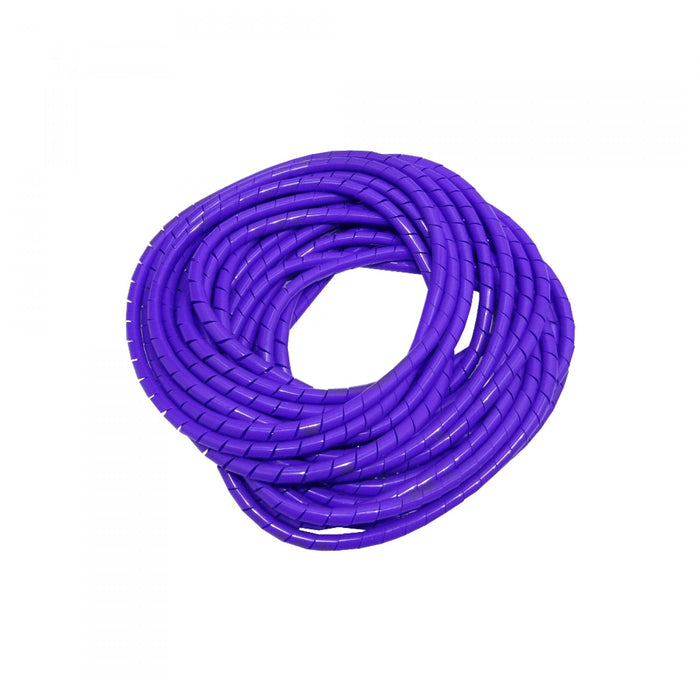 Espiral Organizador Cable 12m Morado Clickbox