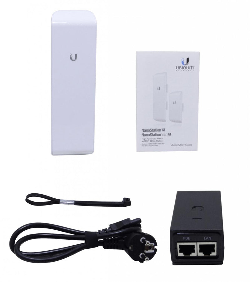 Estación base UBIQUITI 5GHz 2x2 2-100-RJ45 16dBi Clickbox