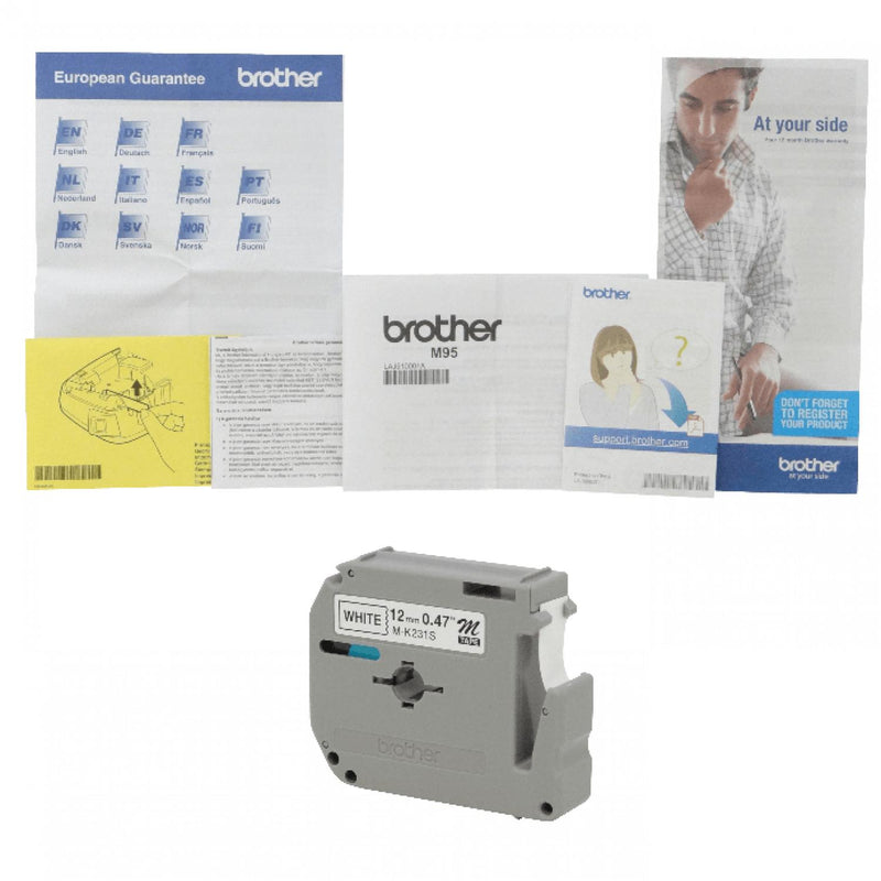 Etiquetadora portátil con teclado QWERTY para una Clickbox