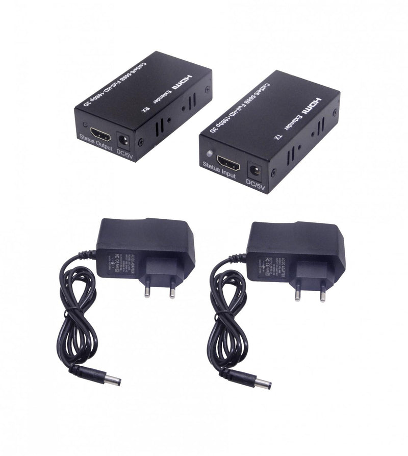 Extensión HDMI 1080p UTP CAT5E/CAT6 60mts Clickbox