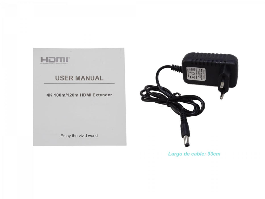 Extensión HDMI 4k sobre UTP CAT5E/CAT6 Clickbox