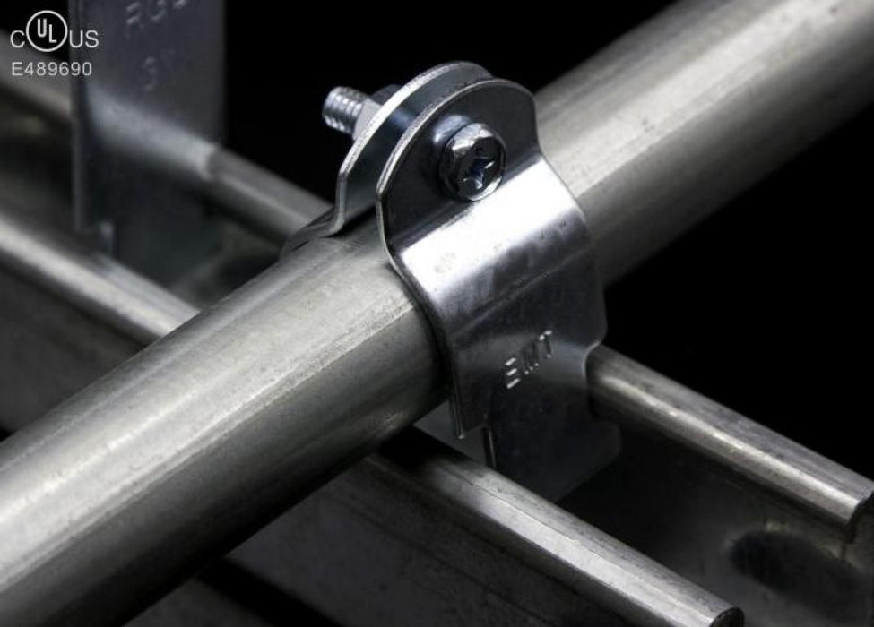 Fijación para Tubo EMT 32mm a Perfil Clickbox