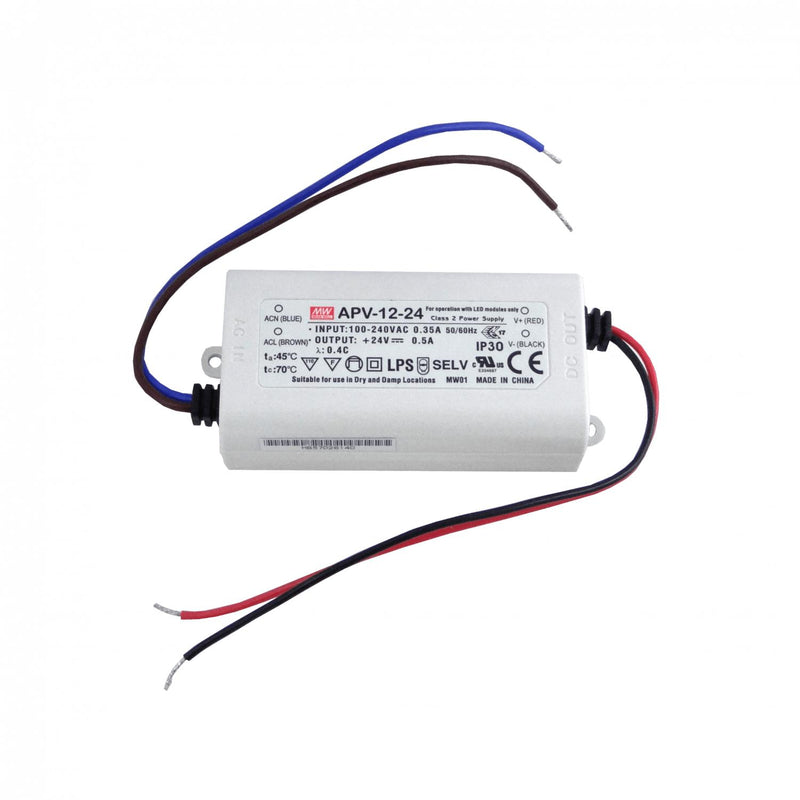 Fuente de Alimentación 24V 12W MEANWELL Clickbox