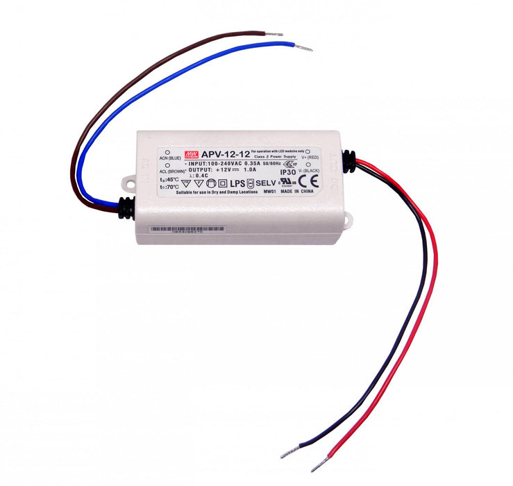 Fuente de Alimentación MEANWELL 12V 12W 1A Clickbox