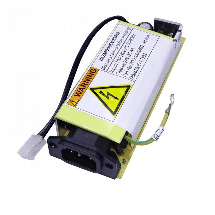 Fuente de Alimentación MikroTik 24V 4A C14 para Clickbox