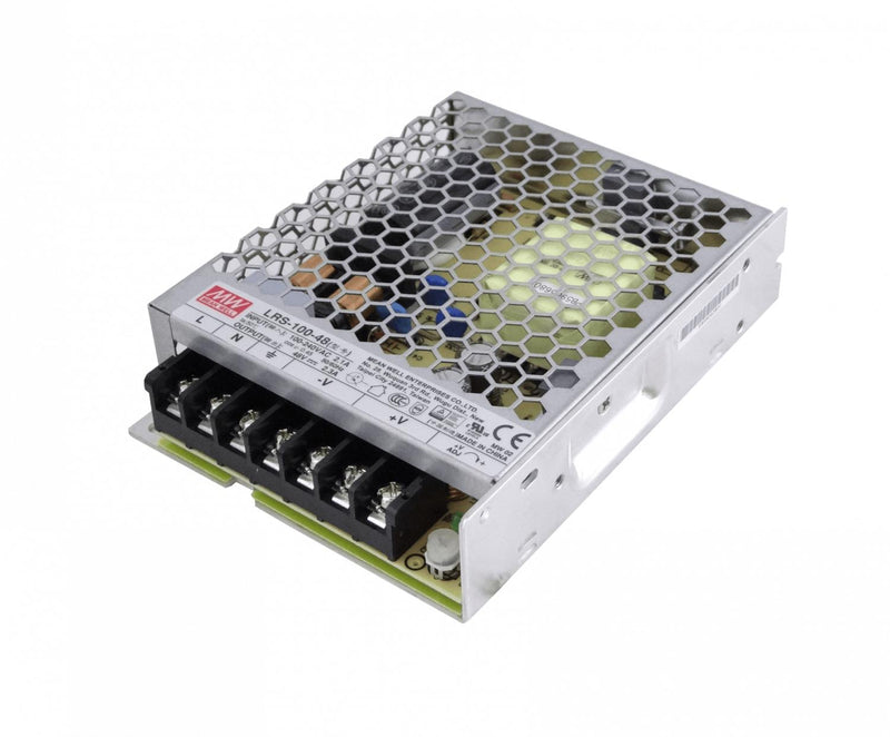 Fuente de Poder Abierta MEANWELL 110W 48V Clickbox