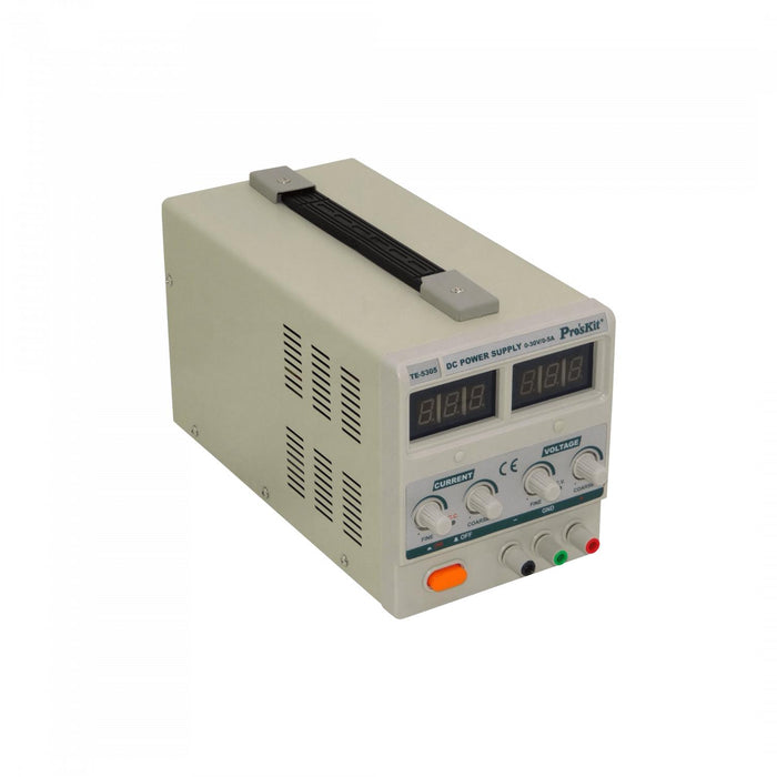 Fuente de Poder Variable PROSKIT 0-30VDC 0-5A Clickbox