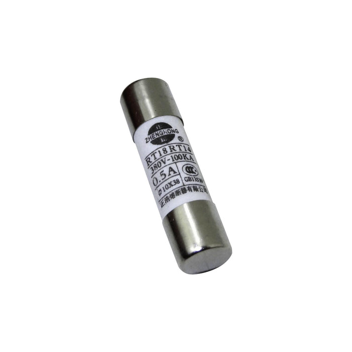 Fusible cilíndrico de 0,5A 10x38mm2 500V Clickbox