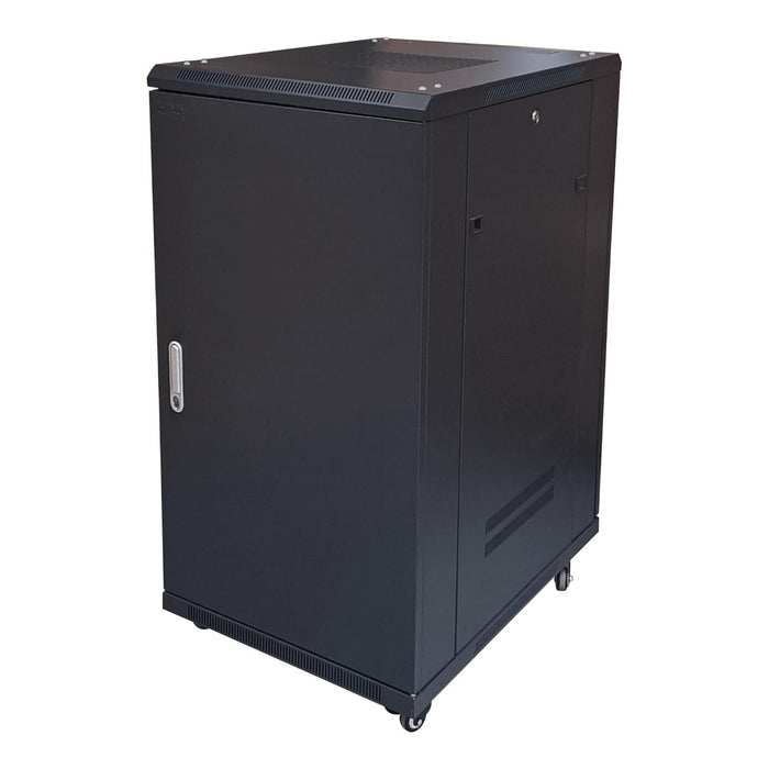 Gabinete 22U con Fondo Ciego y Ruedas Clickbox