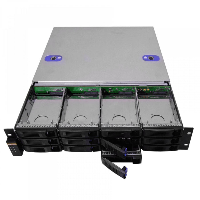 Gabinete LINKMADE 2U para Rack 12x3,5-Hotswap Clickbox