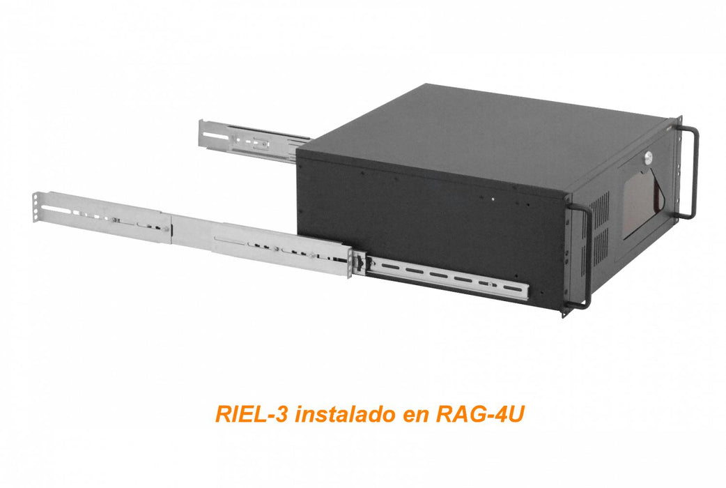 Gabinete LINKMADE 4U para Rack 8x3.5 2x5.25 ATX Clickbox