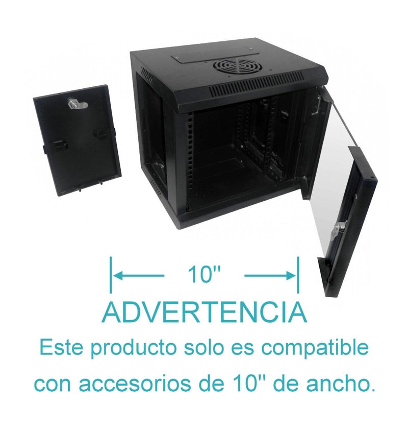 Gabinete LINKMADE 6U 10" Ancho 30cm Clickbox