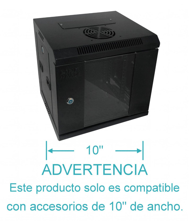 Gabinete LINKMADE 6U 10" Ancho 30cm Clickbox