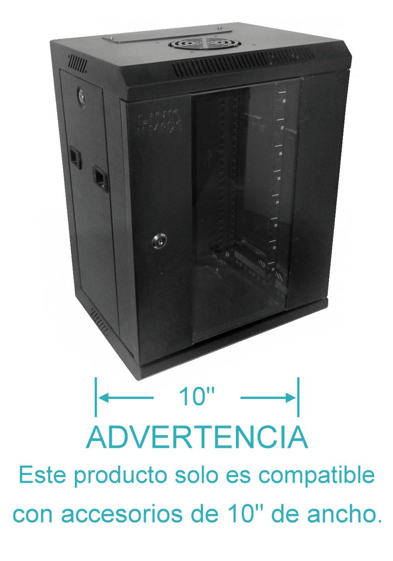 Gabinete LINKMADE 9U 10" Ancho 30cm Clickbox