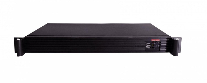 Gabinete LINKMADE para Rack 1U con 2 HDD y 1 Clickbox