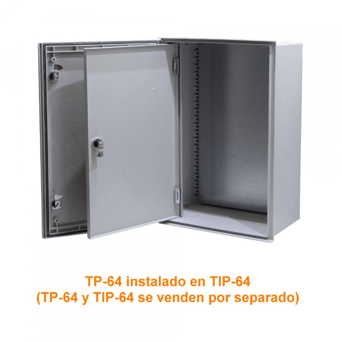 Gabinete Metálico Contrapuerta TIBOX 564x345mm Clickbox