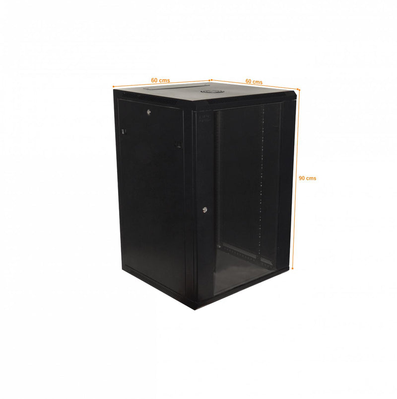 Gabinete de Pared LINKMADE 18U con 60cm de Fondo Clickbox