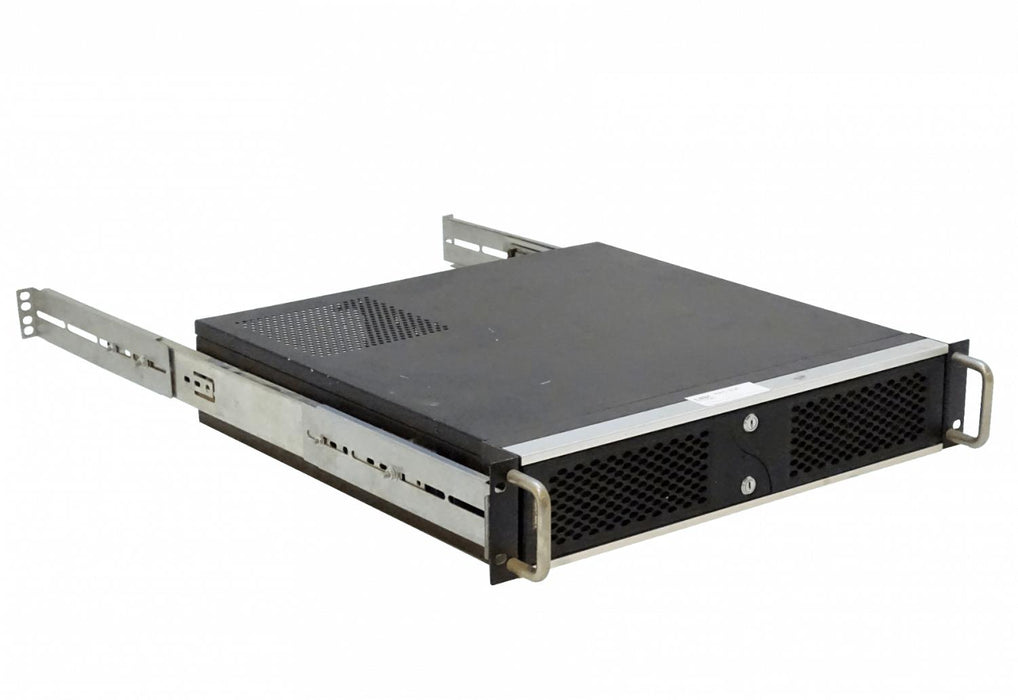 Gabinete Rack 2U con Llave Frontal para Clickbox
