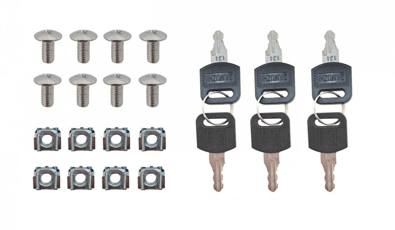 Gabinete Rack 9U 60cm Ancho Pared 51cm Clickbox